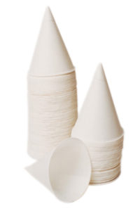 4BR-2050 4oz CONE WATER CUPS - 5000/Case (25 sleeves) - T3686